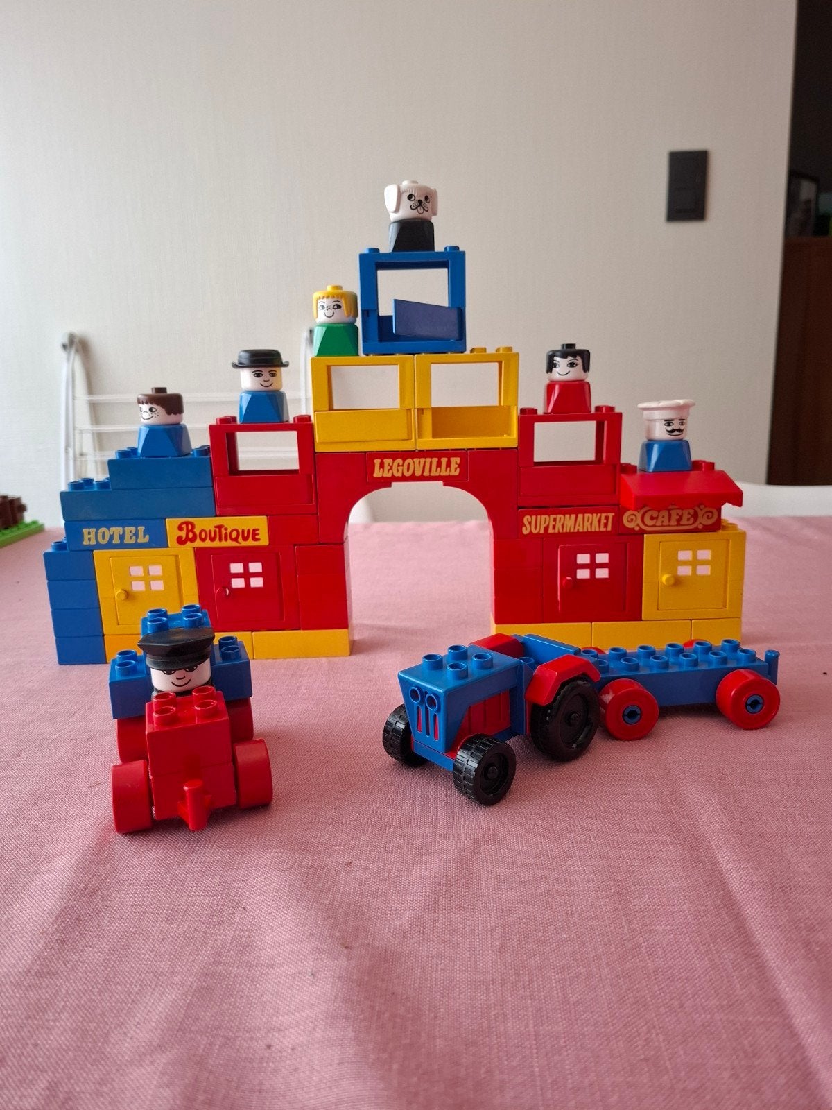 vintage duplo, Ophalen