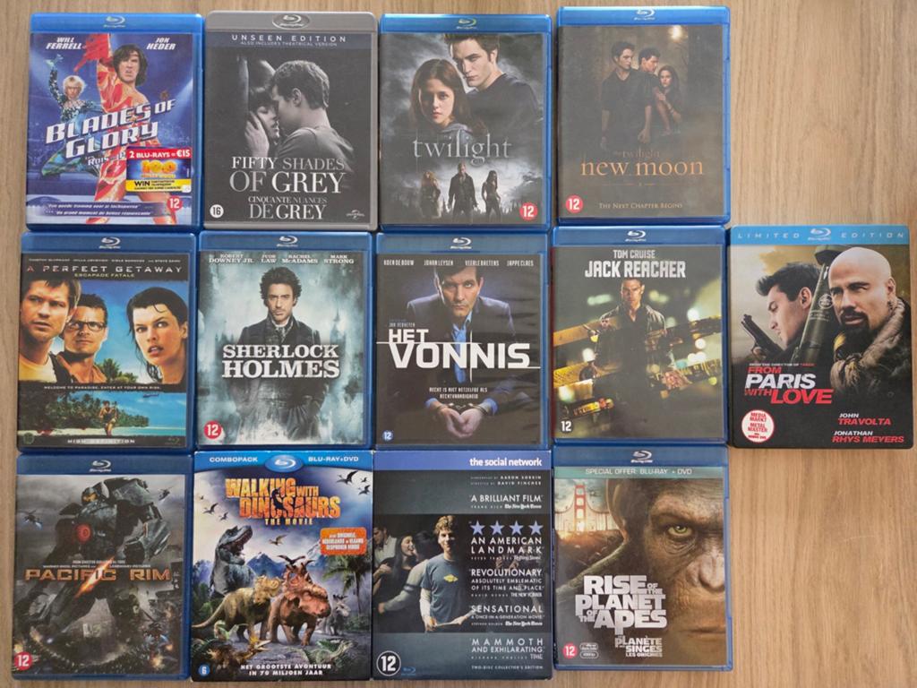 Blu Rays €5 stuk, Games en Spelcomputers, Ophalen