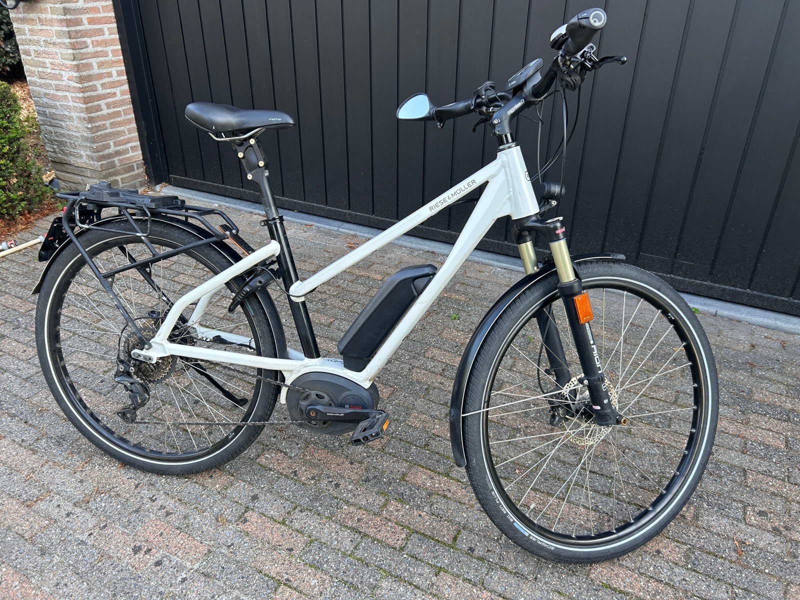 Riese & Müller Charger Speed pedelec, 2x500 Wh, mixte frame, Riese & Müller, 51 à 55 cm, 50 km par batterie ou plus, Enlèvement