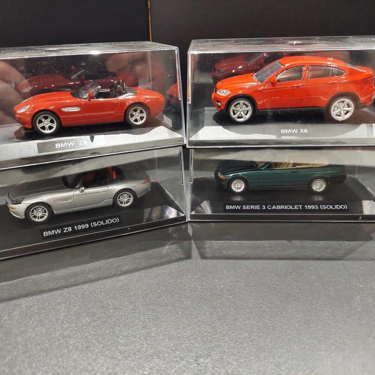 Set van 4 - 1/43e miniaturen - BMW, Ophalen of Verzenden