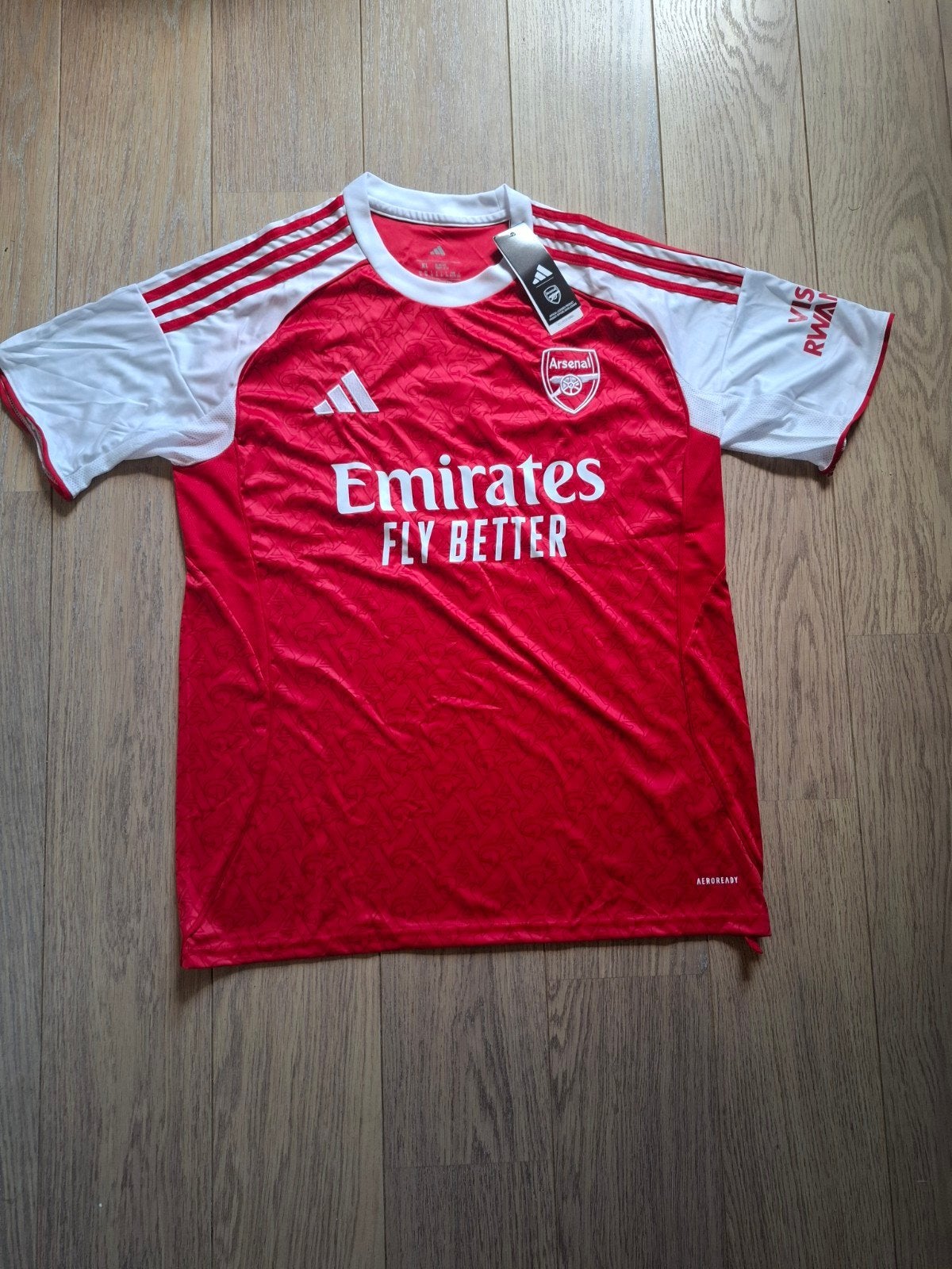 Arsenal Saka shirt XL, Ophalen of Verzenden, Adidas, Voetbal, Rood