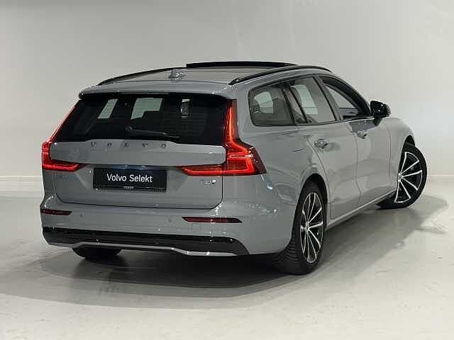 Volvo V60 T6 Recharge Ultra Plug-in hybride Dark + electr, Autos, Volvo, Argent ou Gris, Achat, Euro 6, Entreprise