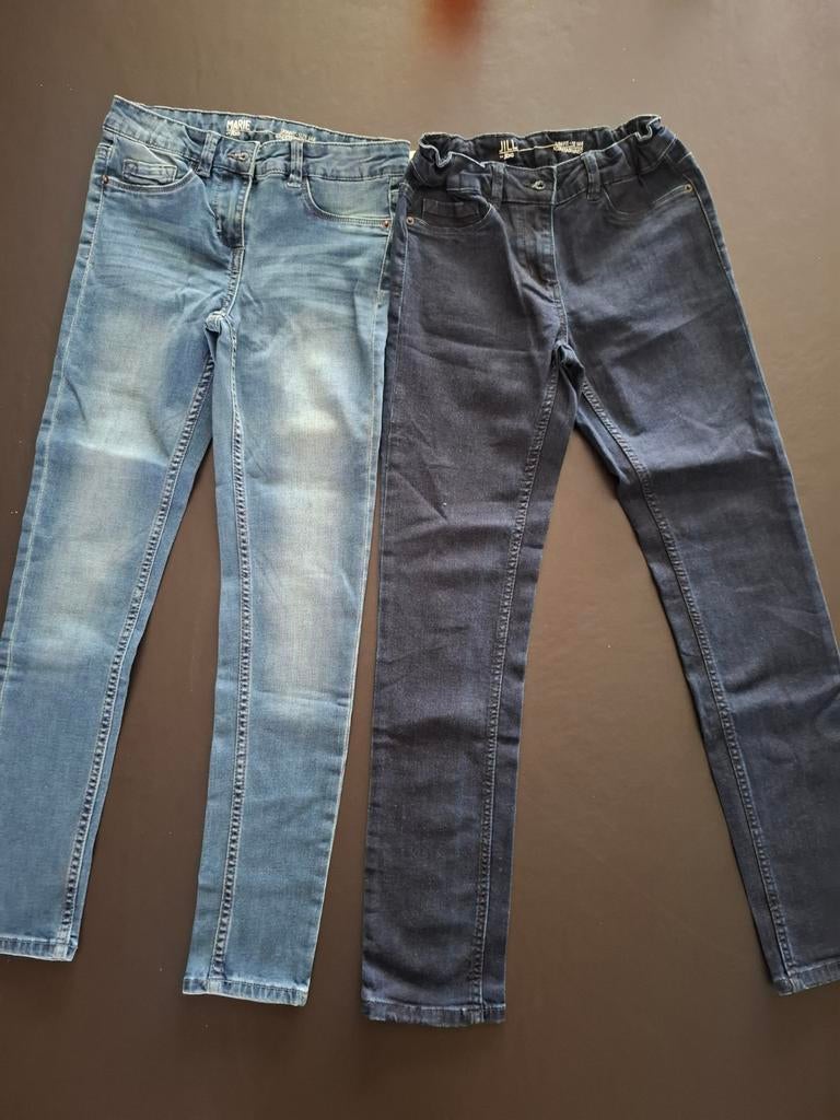 2 jeans JBC pour fille de 11 ans - 146cm, Enlèvement, Bleu