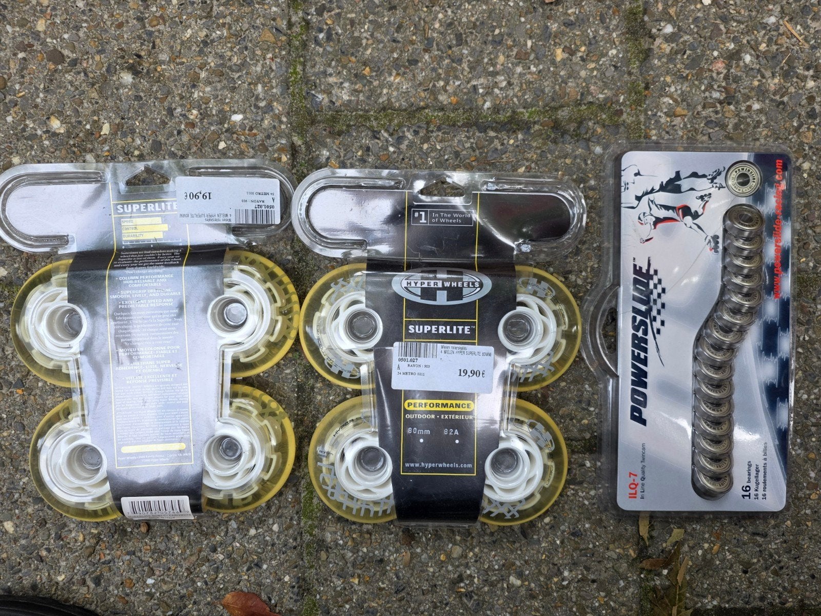 Skeeler Hyperweels (24) en 16 powerslide-Nieuw!, Sports & Fitness, Enlèvement, Neuf, Powerslide