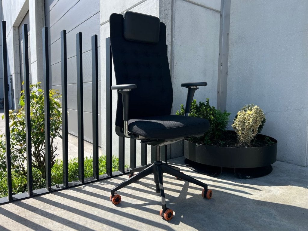 Vitra ID trim L bureaustoel, ongebruikt, 5x, Huis en Inrichting, Bureaustoelen, Verzenden, Zwart, Nieuw, Bureaustoel