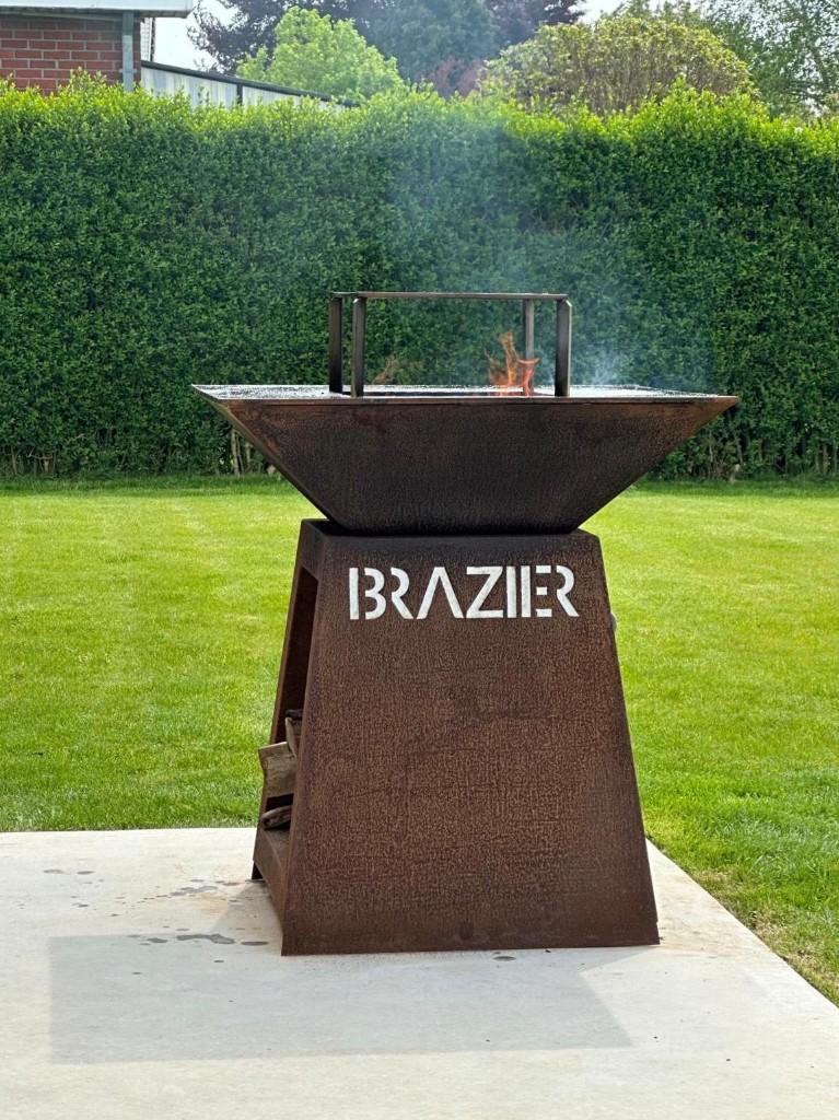 BBQ Plancha Acier Corten - BRAZIER, Enlèvement ou Envoi, Neuf, BRAZIER