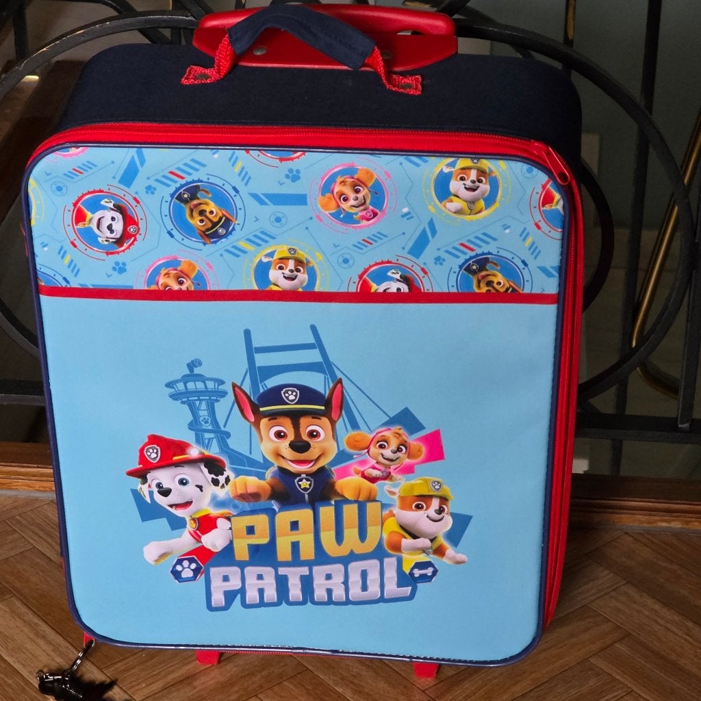 Valies paw patrol, Handtassen en Accessoires, Ophalen, Gebruikt, Wieltjes