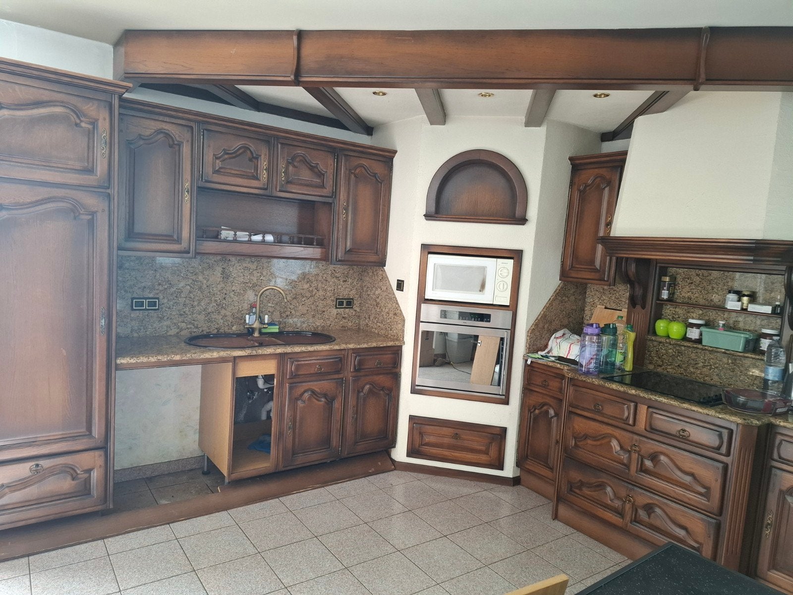 keuken, Huis en Inrichting, Ophalen, Gebruikt, Bruin