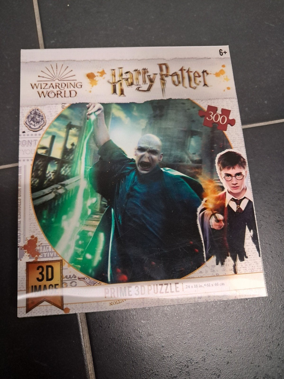 Harry Potter Prime 3D Puzzel - (300 Stukjes), Ophalen of Verzenden, Minder dan 500 stukjes, Zo goed als nieuw, Legpuzzel