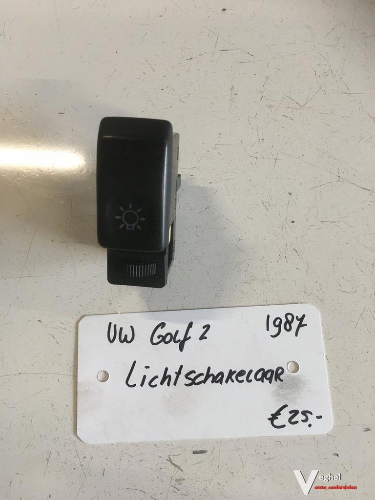 Vw Golf 2 1987 Lichtschakelaar, Autos : Pièces & Accessoires, Tableau de bord & Interrupteurs, Utilisé, Enlèvement ou Envoi
