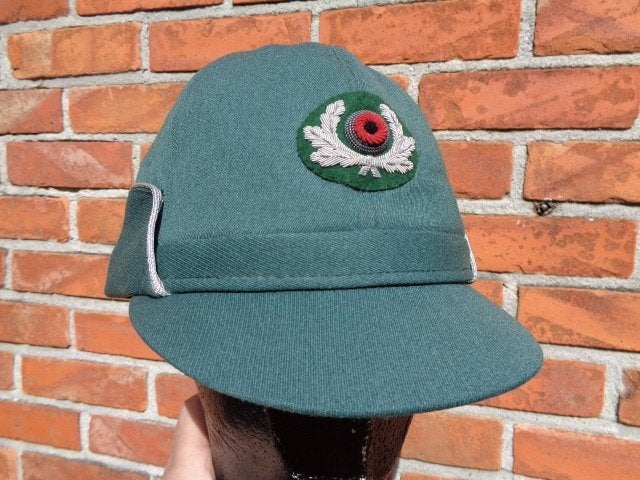 Duitse politie pet / hoed voor vrouw , jaren 80, Enlèvement ou Envoi, Autres, Casque ou Béret