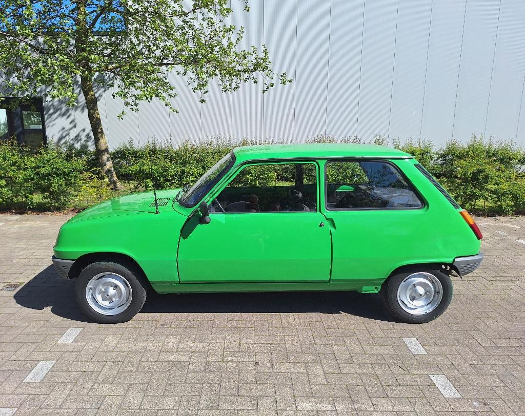 Renault R5  0.8i | 47dkm | 1976, Autos, Oldtimers & Ancêtres, Achat, Entreprise, Tissu, Vert