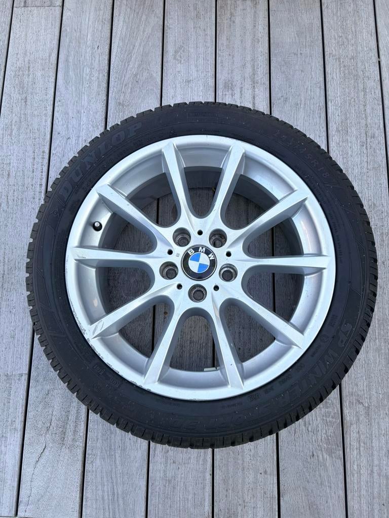 Winterbanden op velg (BMW), Auto-onderdelen, Banden en Velgen, Ophalen, Gebruikt, Banden en Velgen, Winterbanden