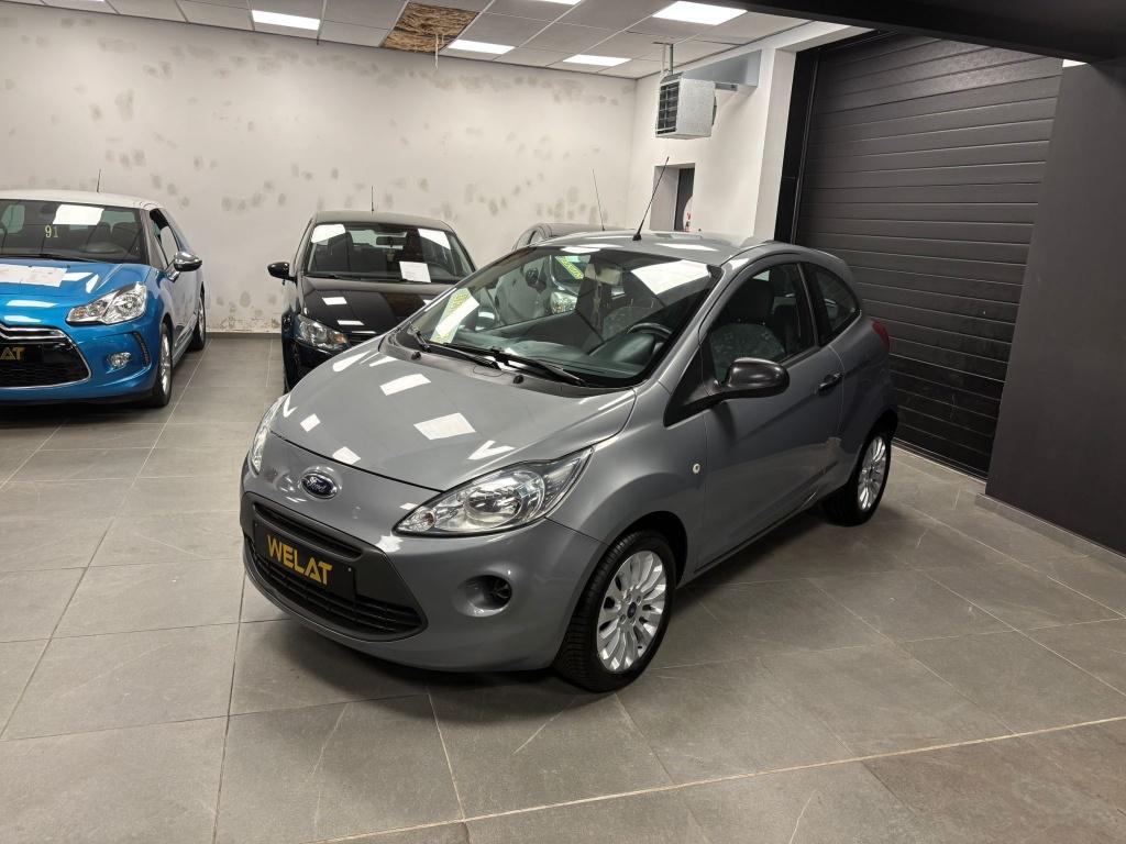 FORD KA 1.2 LITER BENZINE EURO 6B/2014/TOP STAAT, Auto's, Bluetooth, Ka, Bedrijf, Grijs
