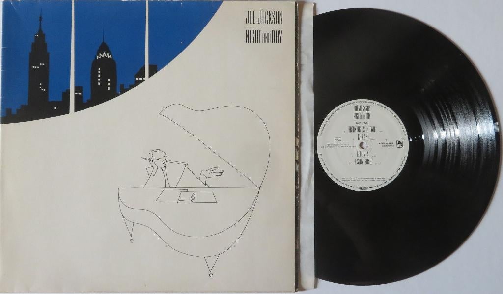 Joe Jackson - Night & day. Lp, Gebruikt, 1980 - 1989, Ophalen of Verzenden, Gatefold hoes