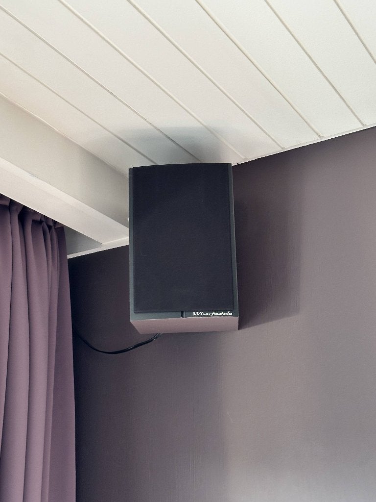 Wharfedale Diamond 12.0i Boekenplank Speakers, Audio, Tv en Foto, Luidsprekerboxen, Ophalen, Gebruikt, Inclusief muurbeugels, Wharfedale