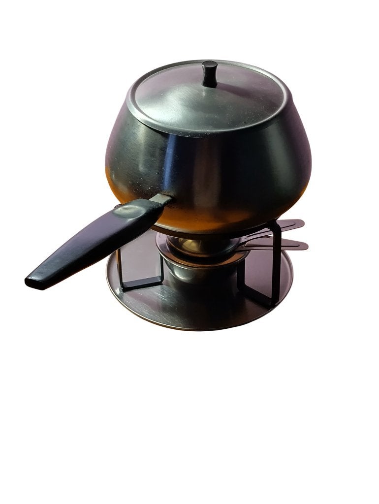 Appareil à fondue PERK Swiss made (complet) vintage 60/70, Enlèvement