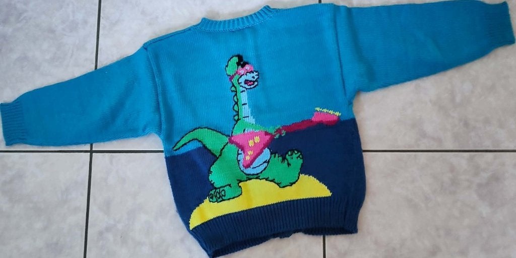 katoenen vest met draak ca. 4 jaar, Kinderen en Baby's, Kinderkleding | Maat 104, Ophalen of Verzenden, Zo goed als nieuw, Jongen of Meisje
