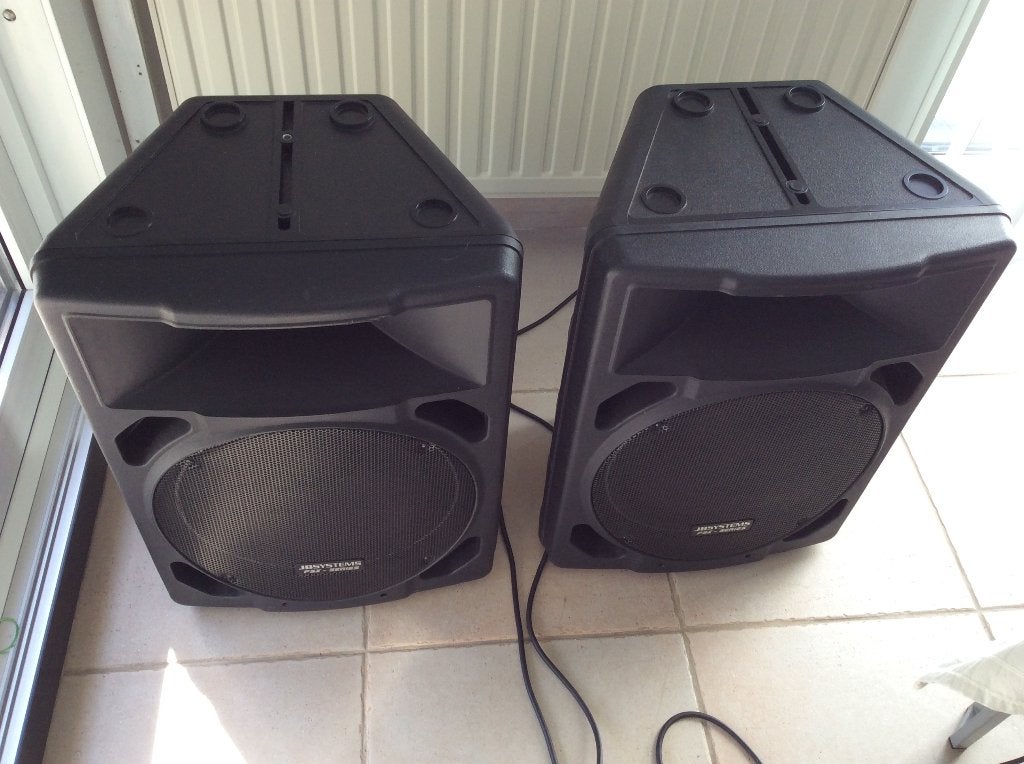 luidsprekers JBsystems PSX-12  / 250 Watt, Stereo speakers, Gebruikt, Inclusief kabels, Ophalen of Verzenden