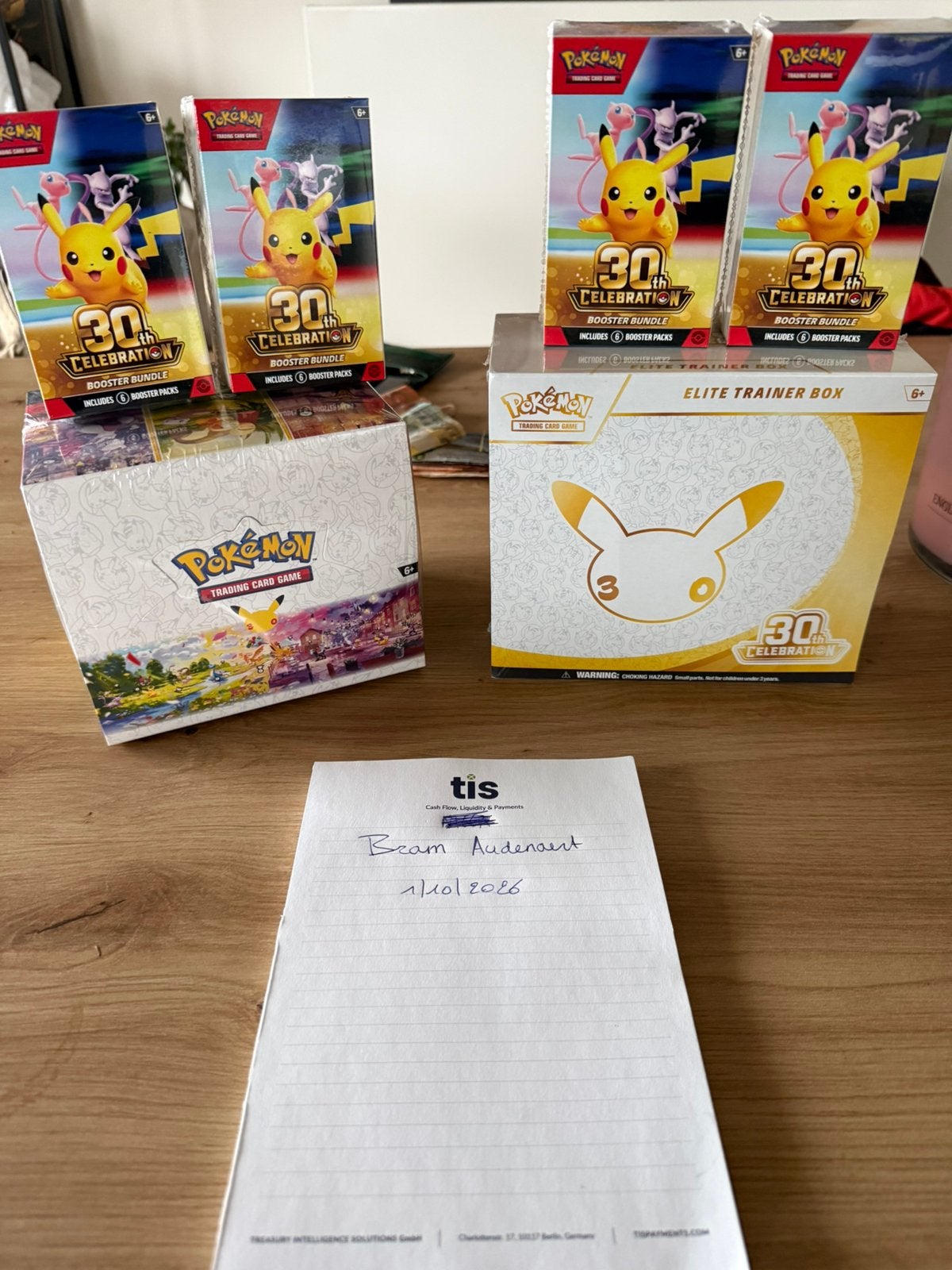 Lot de célébration du 30e anniversaire de Pokemon, Enlèvement ou Envoi, Comme neuf