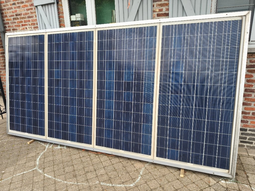 zonnepanelen, Doe-het-zelf en Bouw, Ophalen, Gebruikt