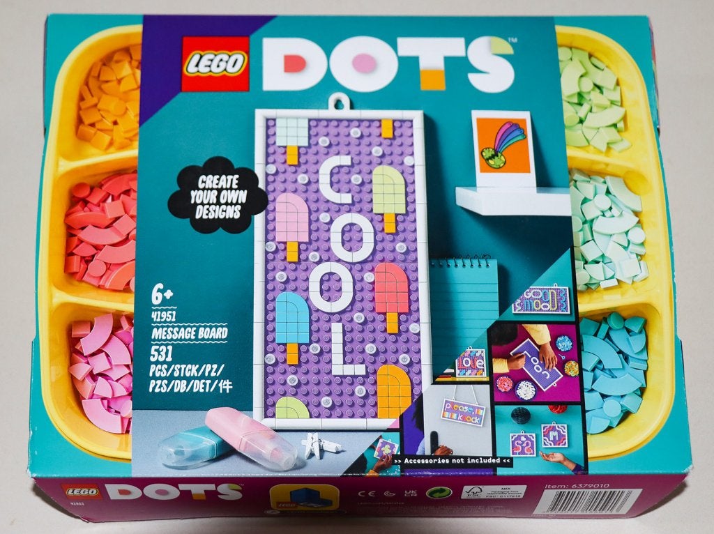 Lego Dots 41951 “Message Board” – nieuwe ongeopende set, Inclusief instructies, Overige thema's, Lego, Nieuw