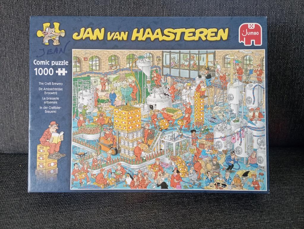 Jan van Haasteren  1000st, Hobby en Vrije tijd, Denksport en Puzzels, Ophalen of Verzenden, 500 t/m 1500 stukjes, Zo goed als nieuw