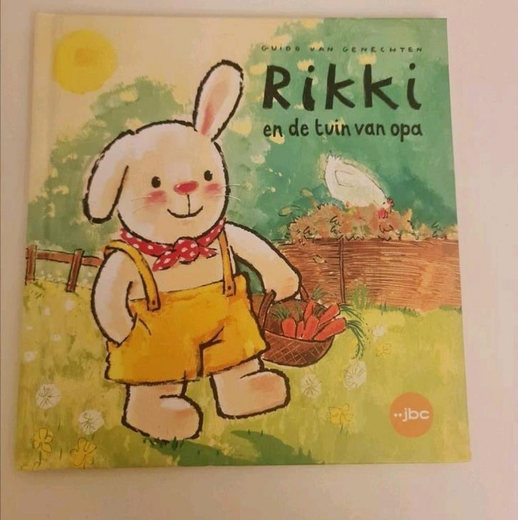 Prentenboek rikki en de tuin van opa / Guido van Genechten, Ophalen of Verzenden, 4 jaar