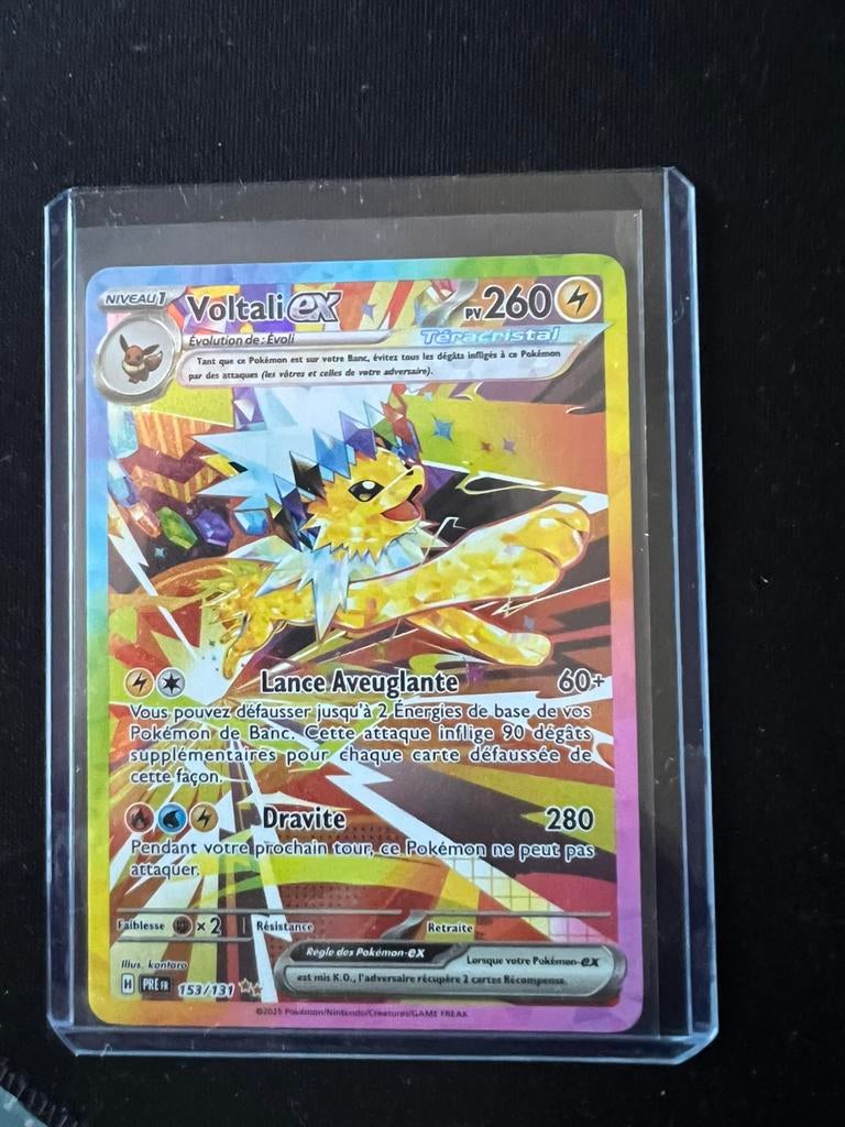 Voltali ex evolution prismatique, Hobby & Loisirs créatifs, Jeux de cartes à collectionner | Pokémon, Comme neuf, Booster, Enlèvement ou Envoi