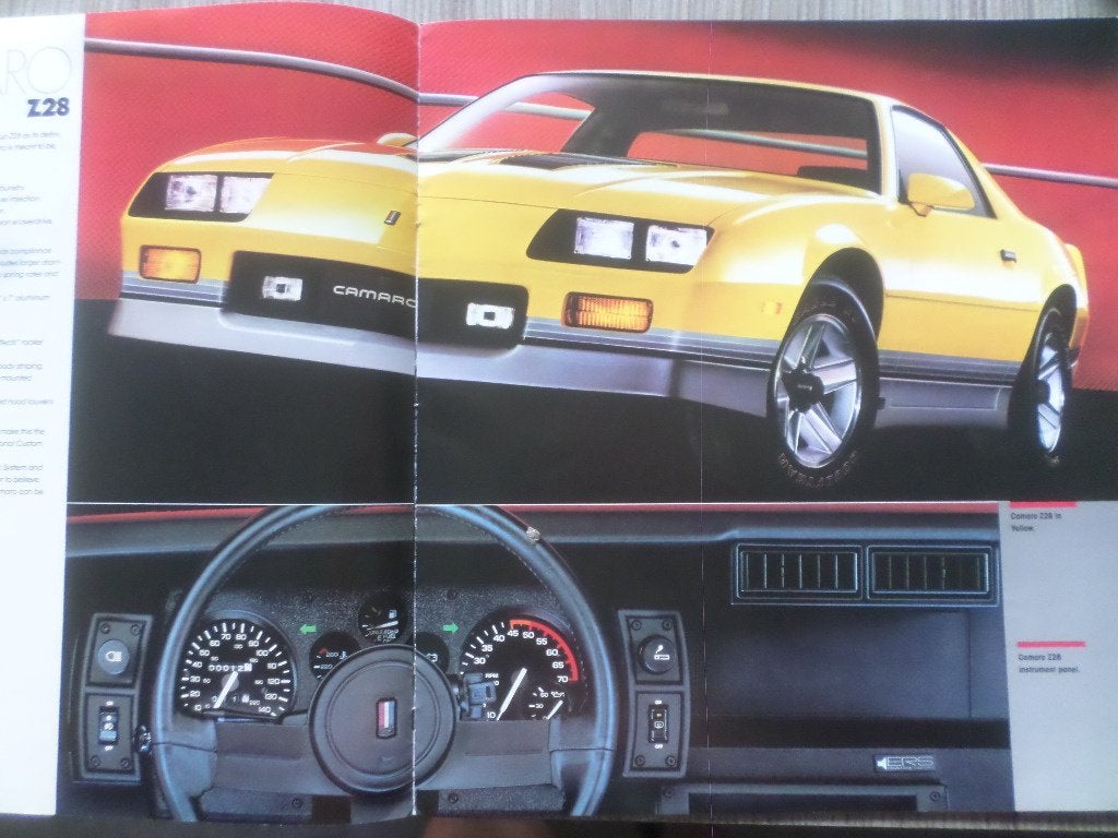 Chevrolet Camaro 1987, Livres, Enlèvement ou Envoi, Chevrolet