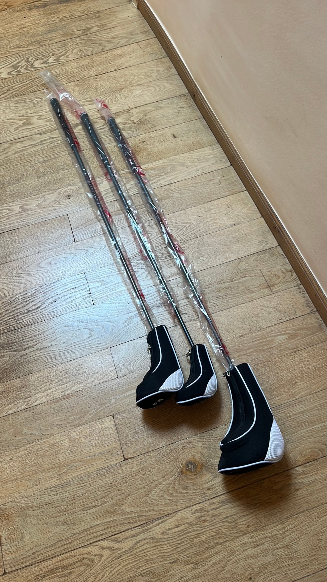 3 nieuwe golf clubs, ongebruikt - Spalding, Sports & Fitness, Enlèvement, Neuf, Club, Autres marques
