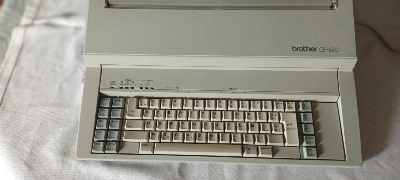 Mooie Brother CE-600 elektronische  typemachine, Diversen, Ophalen, Zo goed als nieuw