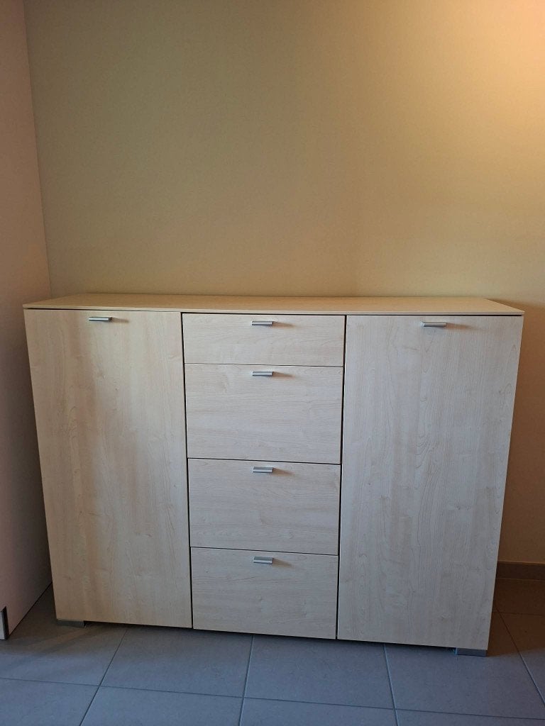 kast hout 116h x 42d x 150b cm, Huis en Inrichting, Kasten | Stellingkasten, Ophalen
