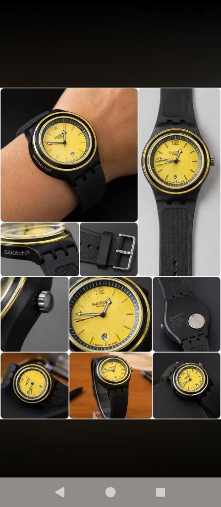 Montres swatch, Enlèvement ou Envoi, Swatch, Autres matériaux, Autres matériaux