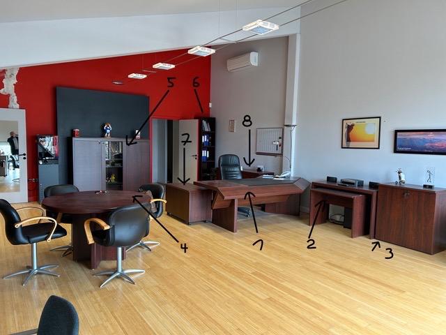 un ensemble bureau, en très bon état, Divers, Accessoires de bureau, Enlèvement