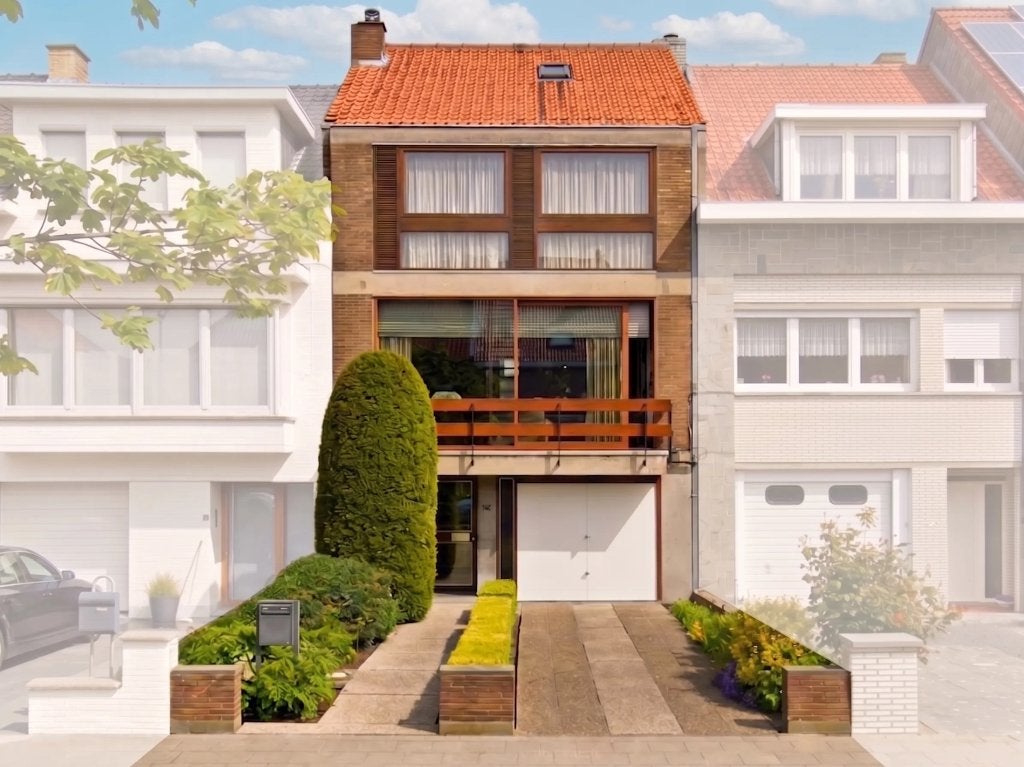Architectenwoning met 3 slpk, garage en tuin in Mariakerke, 8400 Oostende, Tussenwoning, Verkoop zonder makelaar, Oostende