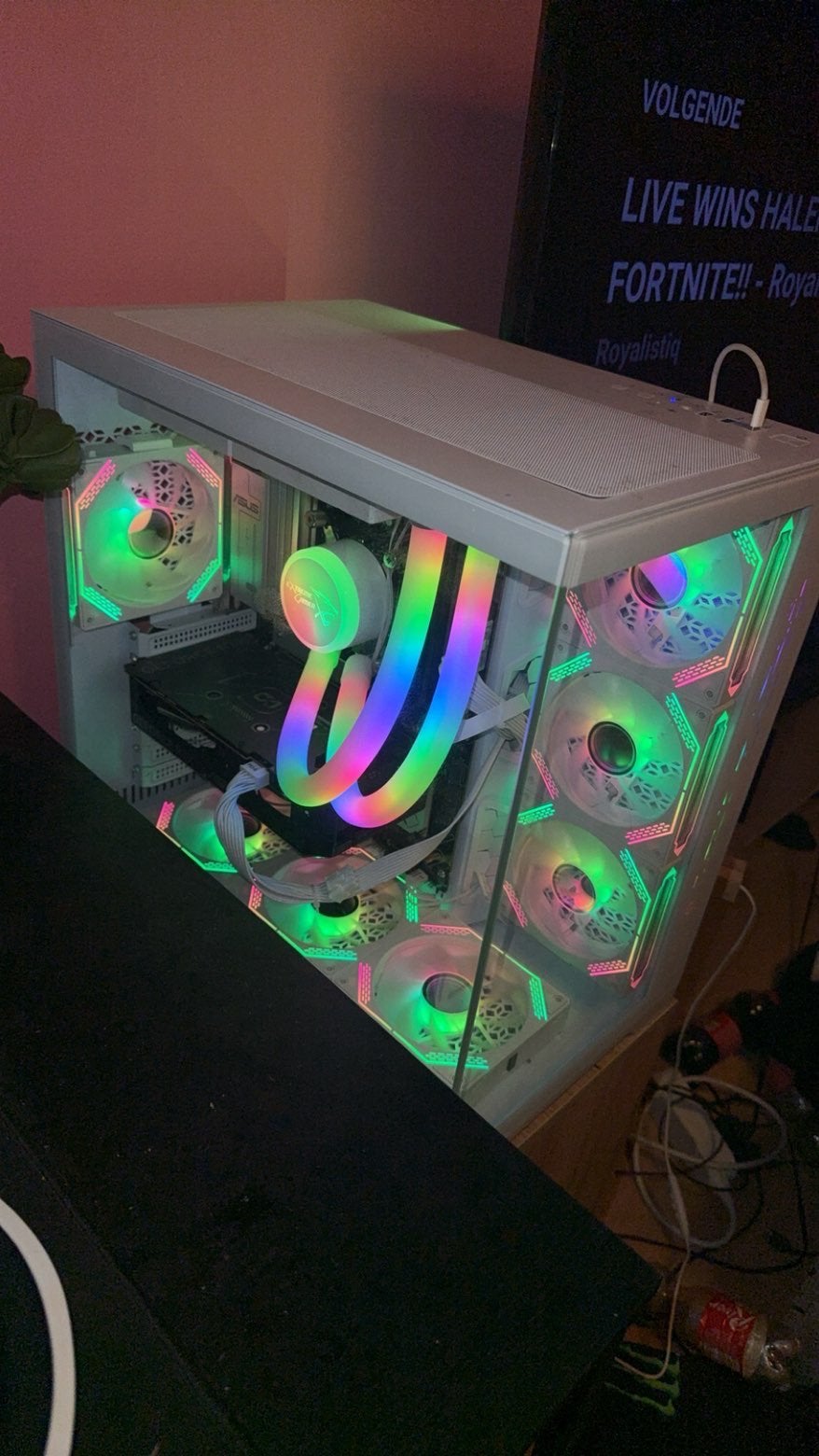 Gaming pc met garantie, Comme neuf, Enlèvement, Gaming, SSD