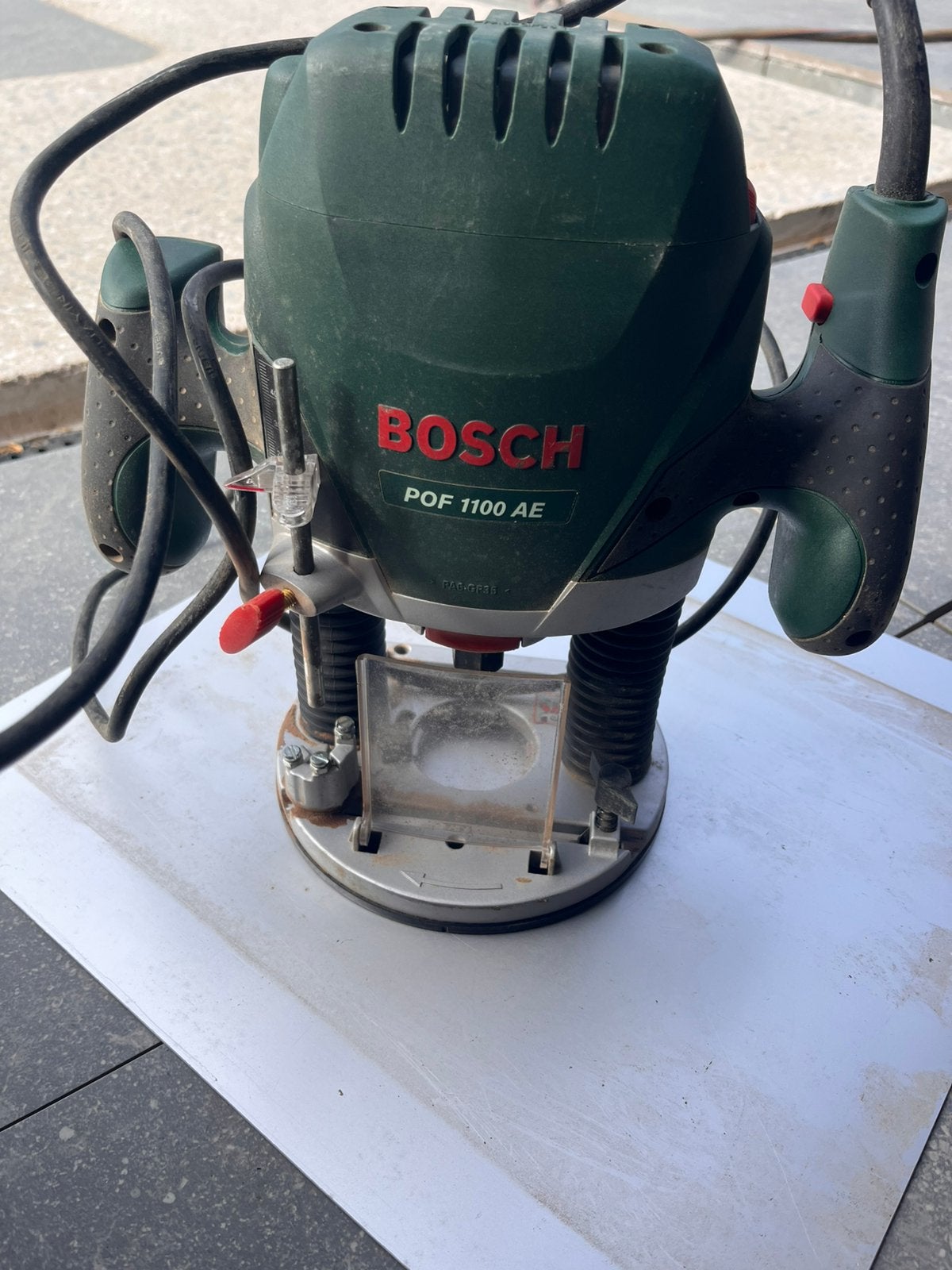 Bosch-router, Ophalen, Gebruikt