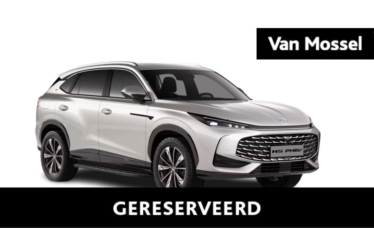 MG EHS 1.5 TGDI Luxury PHEV - LEDEREN ZETELS - ZETEL+STUUR V, Auto's, Euro 6, 4 cilinders, Plug-in hybride, Bedrijf