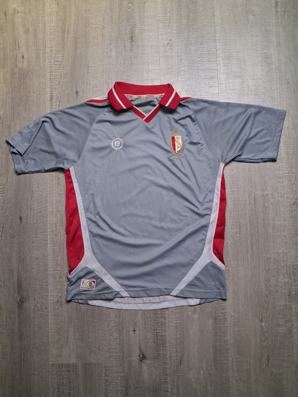 Trui Standard Luik 2010-2011 gesigneerd - L, Sport en Fitness, Maat L, Ophalen, Gebruikt, Shirt