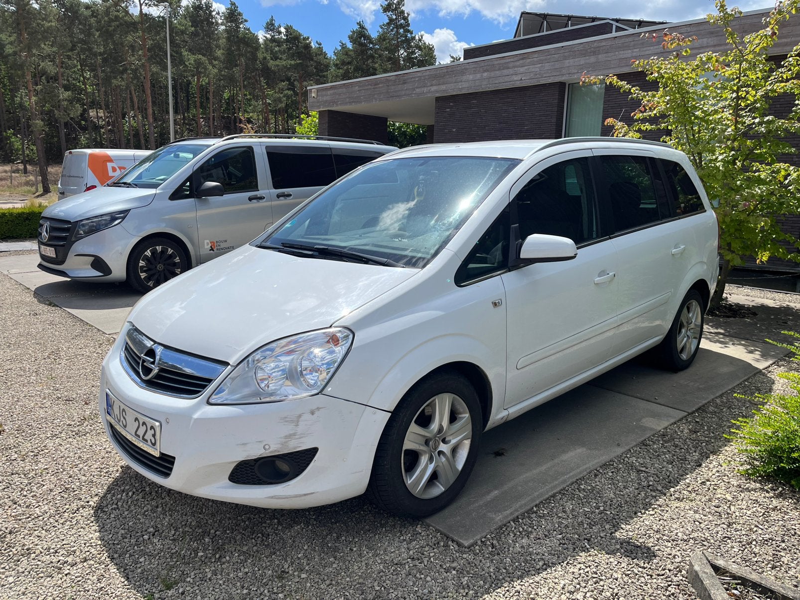 Opel Zafira, Auto's, Wit, Particulier, Te koop, Zafira