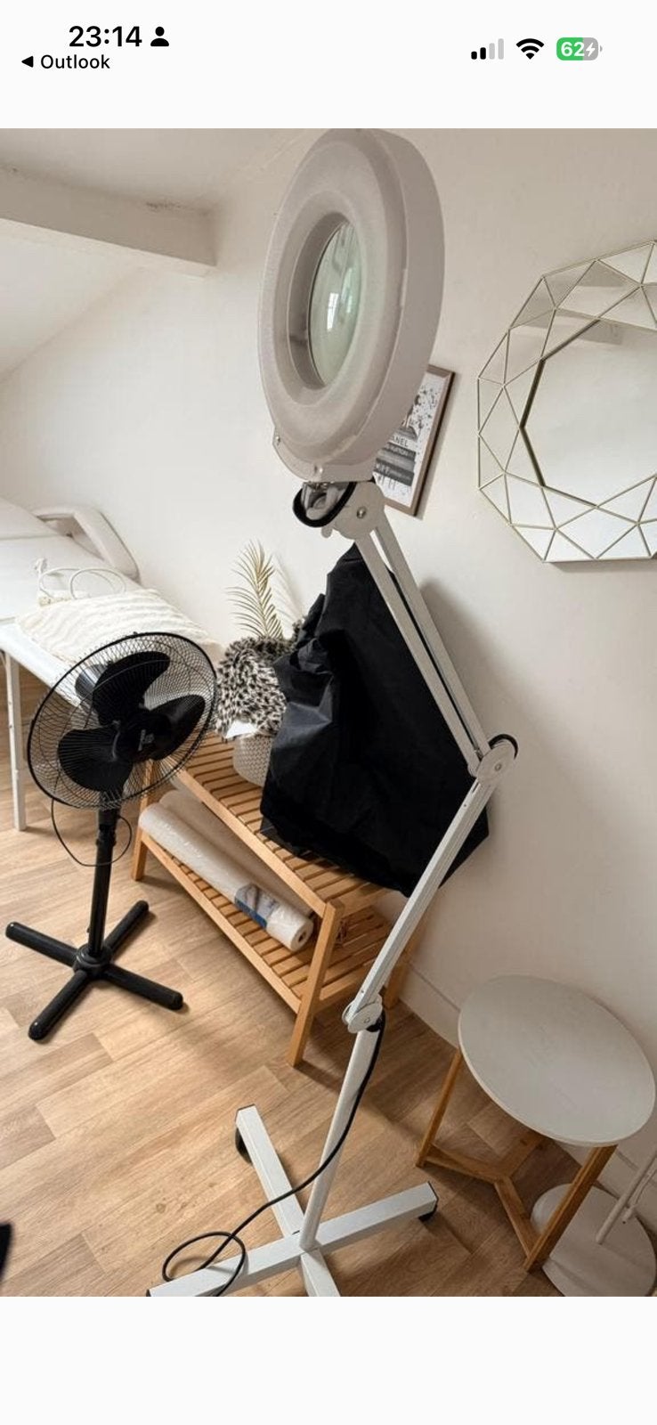 Lampe d'esthéticienne, Enlèvement, Comme neuf