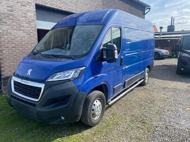 Peugeot Boxer L2H2 camera Air-co 3 Zit, Auto's, Voorwielaandrijving, Euro 6, 4 cilinders, Leder