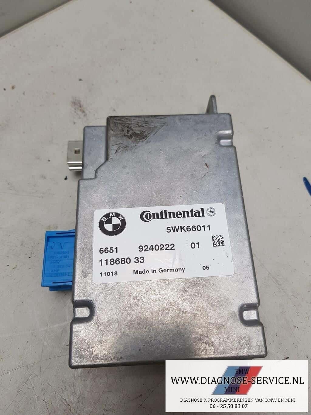 BMW F10 F11 F18 F12 F13 KAFAS MODULE UNIT 9240222, -, Utilisé, -, Enlèvement ou Envoi