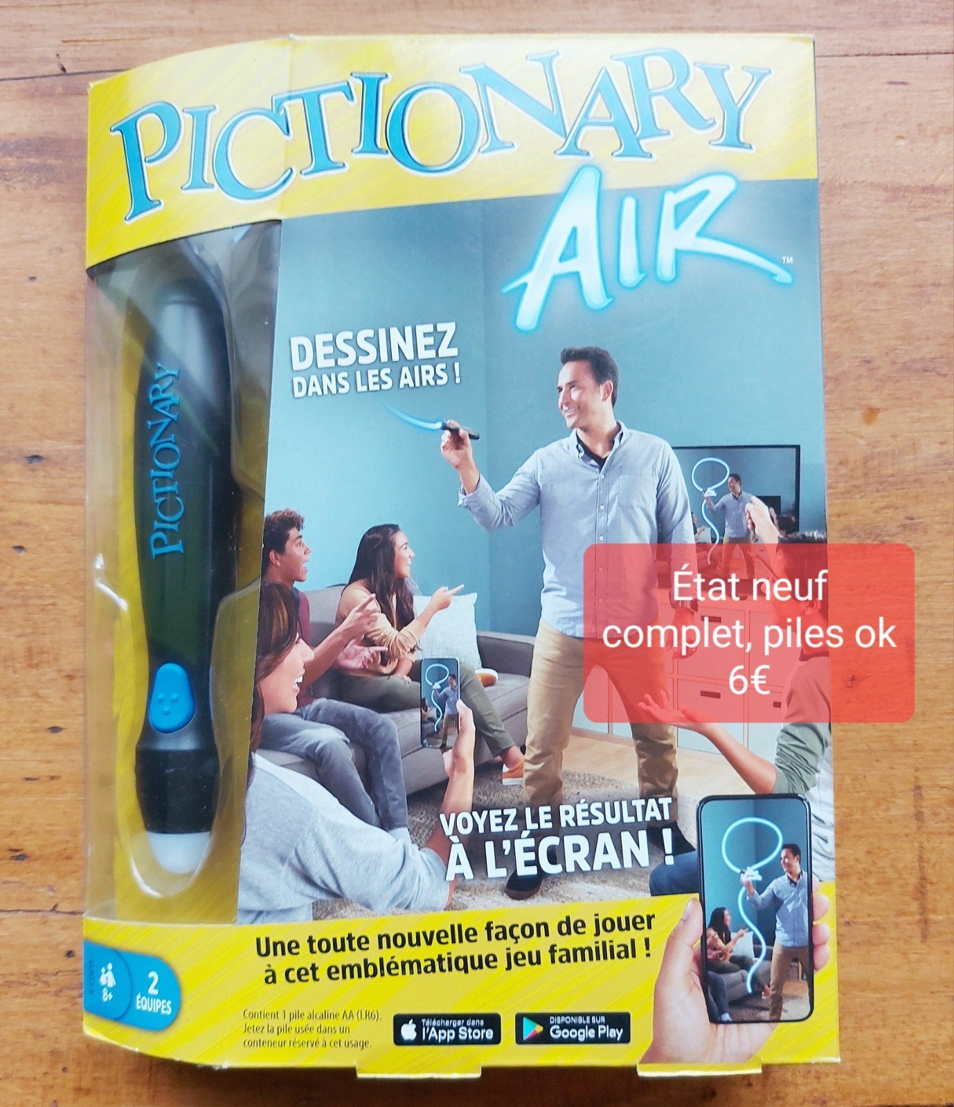 Jeu Pictionary Air, Enlèvement ou Envoi, Comme neuf