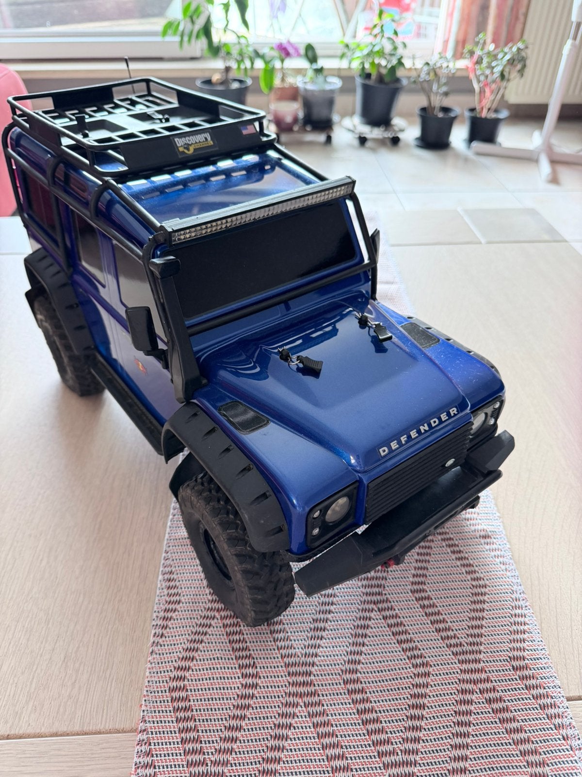 Traxxas trx 4 defender, Hobby en Vrije tijd, Elektro, Auto offroad, Ophalen of Verzenden, Zo goed als nieuw