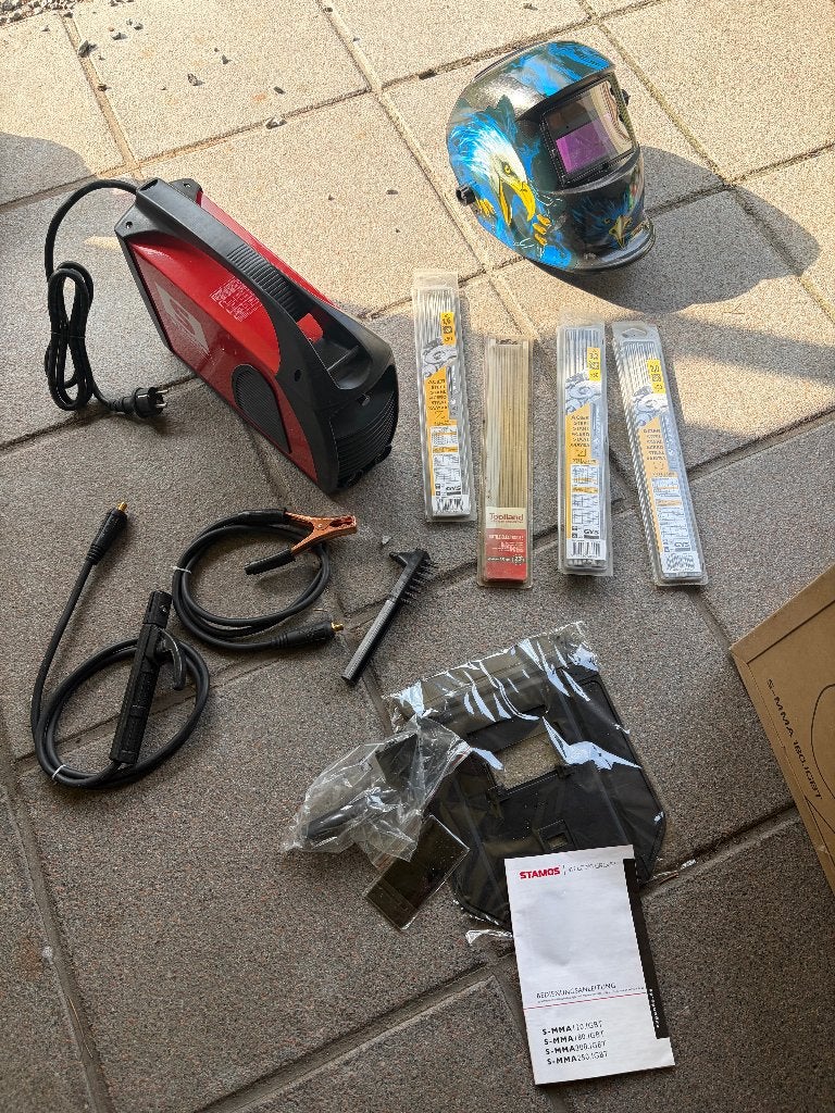 Stamos Germany Poste À Souder À L'arc - 180a -Hot Start neuf, Bricolage & Construction, Enlèvement ou Envoi, Neuf, 150 à 250 ampères