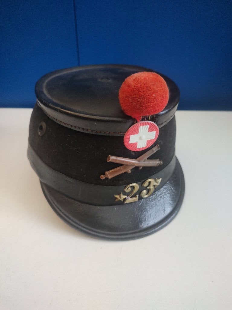 Zwitserse shako # 2, Collections, Envoi