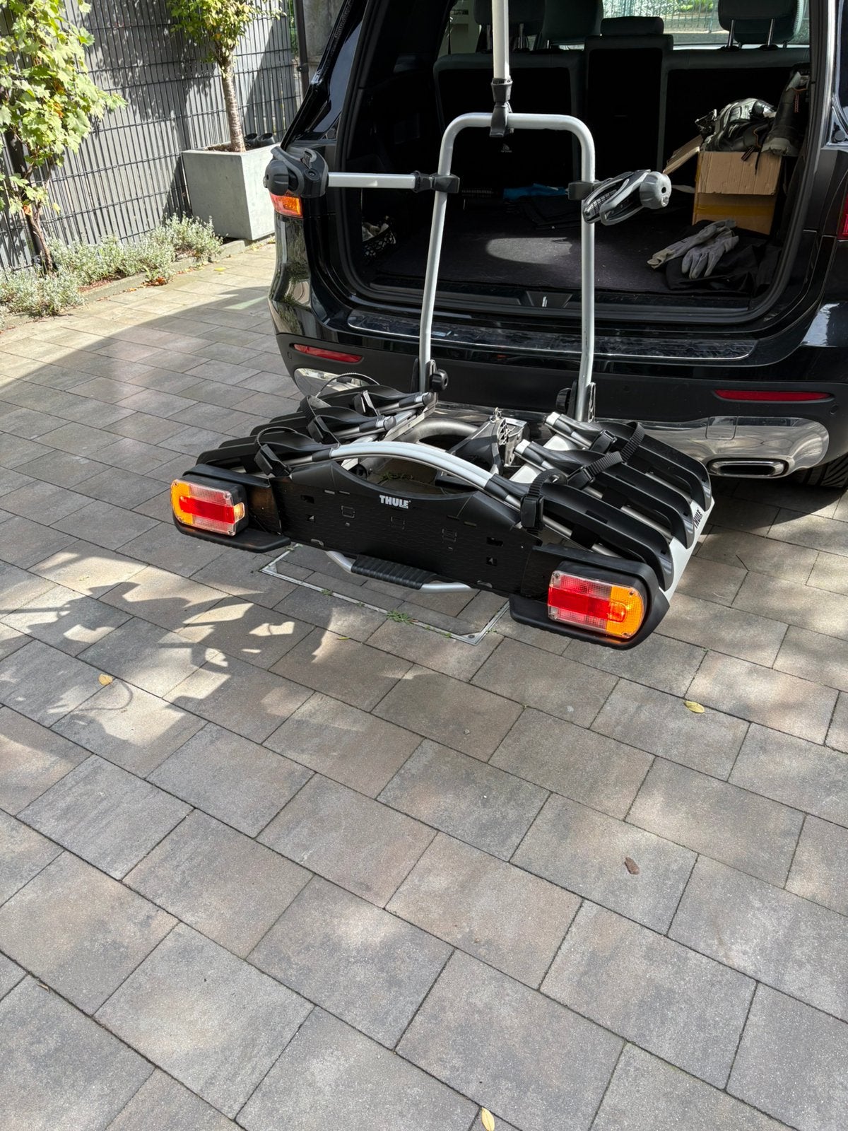 Thule EuroWay G2 923 fietsendrager – 3 fietsen – afsluitbaar, Autos : Divers, Enlèvement, Comme neuf