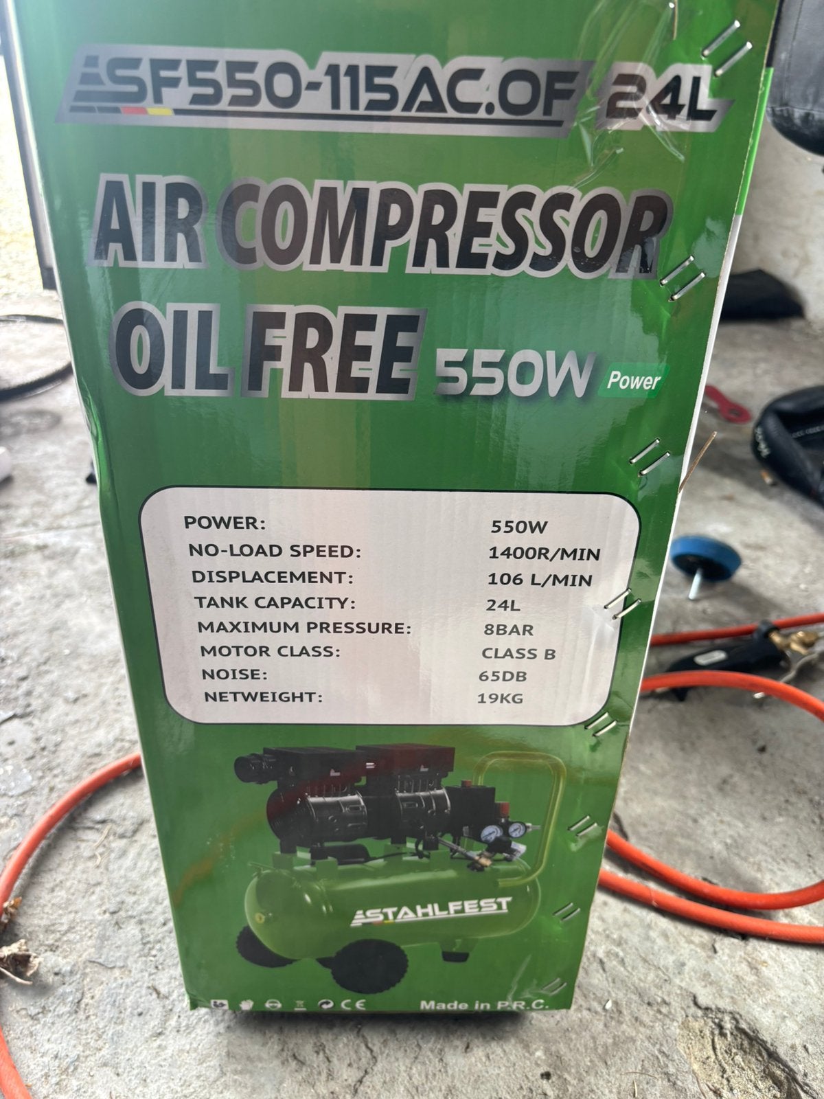 Air compressor, Bricolage & Construction, Compresseurs, Enlèvement, Comme neuf